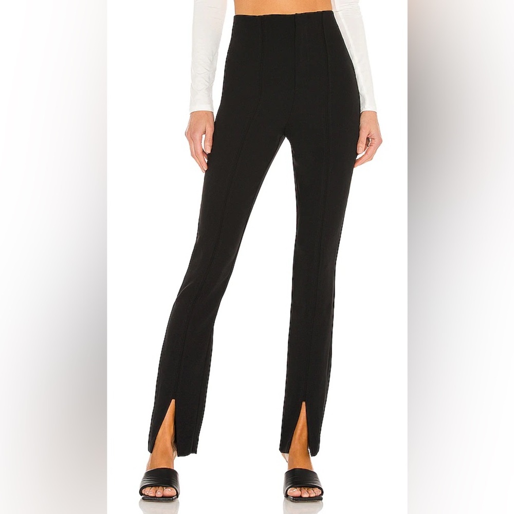 NWT L'ACADEMIE HIGH RISE PANTS with kickflare
